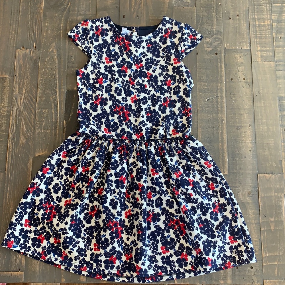 Petit Bateau short sleeve girls dress